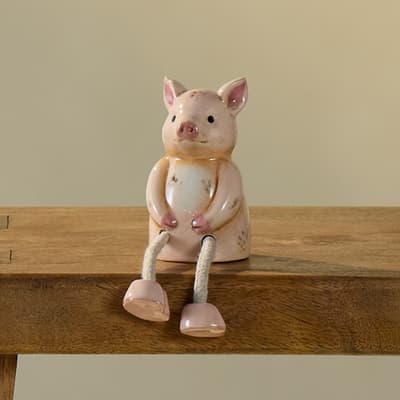 Ceramic Pig Sitter