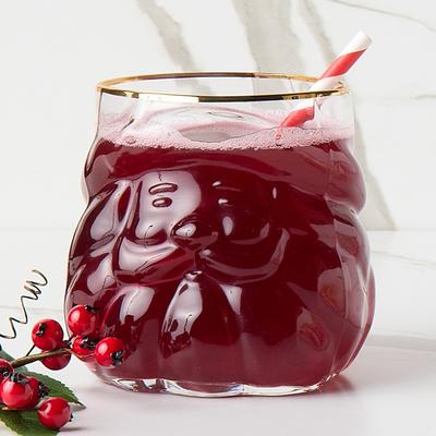 Santa Glass Tumbler