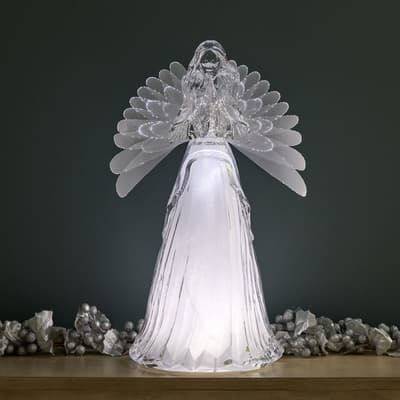 Large LED Fiber Optic Angel