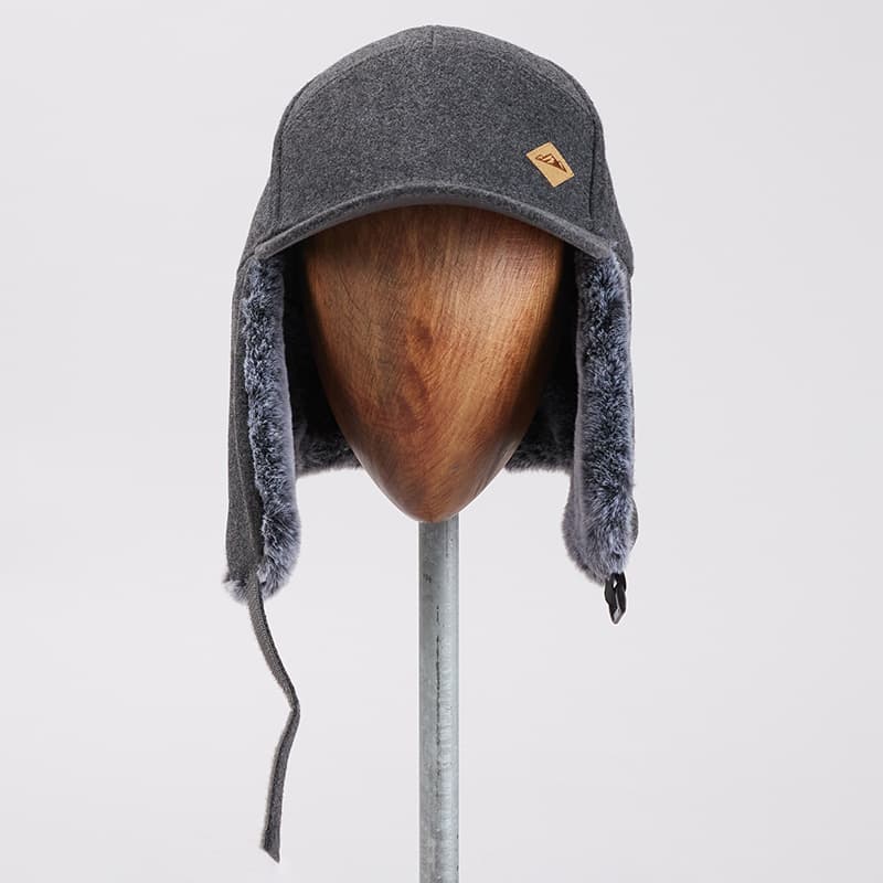 Fur lined online hat