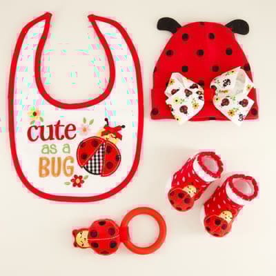 Infant Cute as a Bug 4 Piece Set