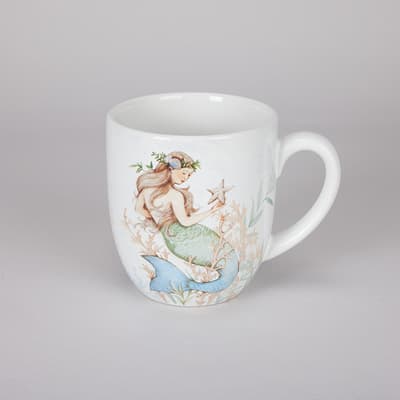 Mermaid Stoneware Mug