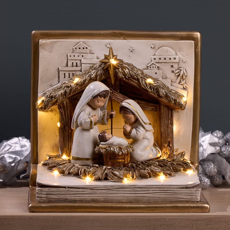 Light Up Story offers Book Christmas Scene Decoration