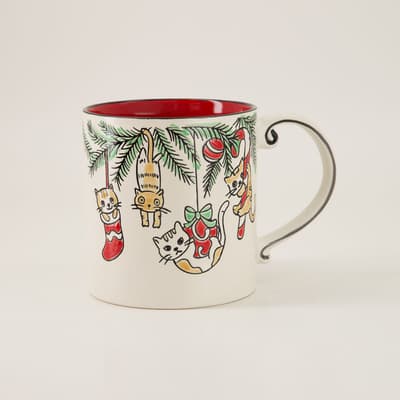 Christmas Cats 21 Oz. Mug