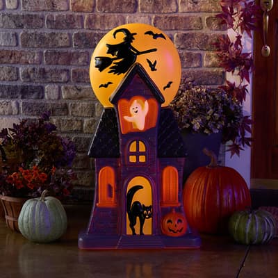 Haunted House Blow Mold
