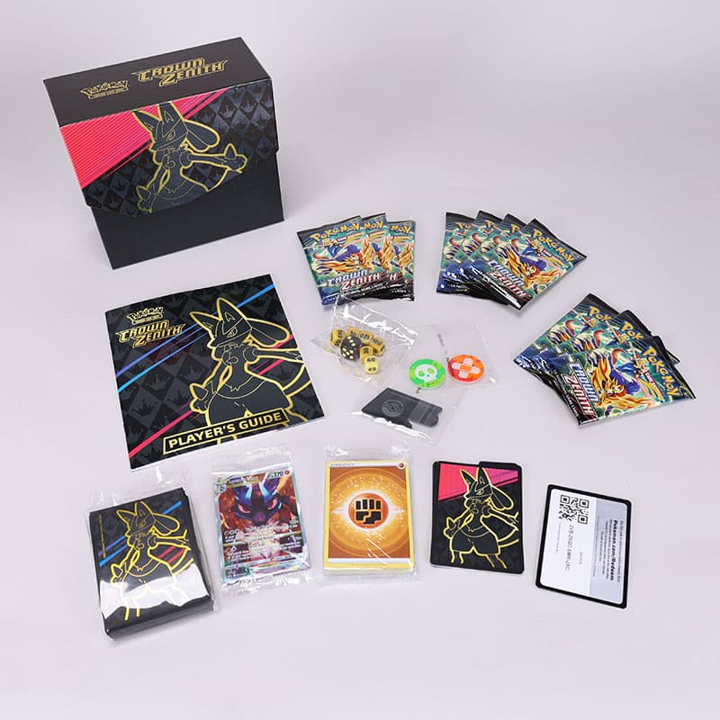Pokmon Crown Zenith Elite Trainer Cards Box - Cracker Barrel