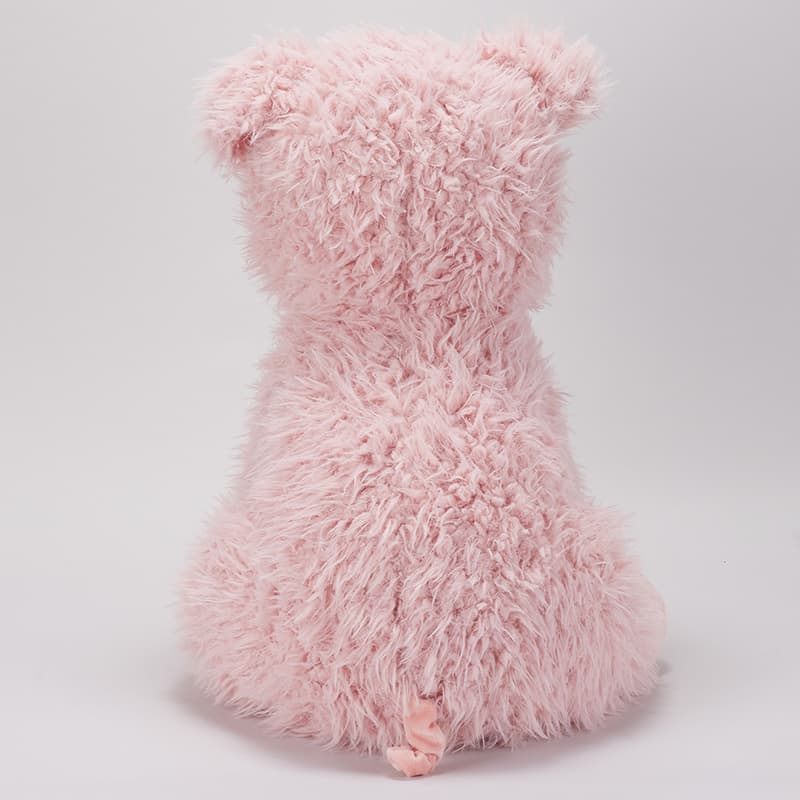 Huge Pink Pig Plush Basket