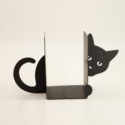 Cat Book Ends