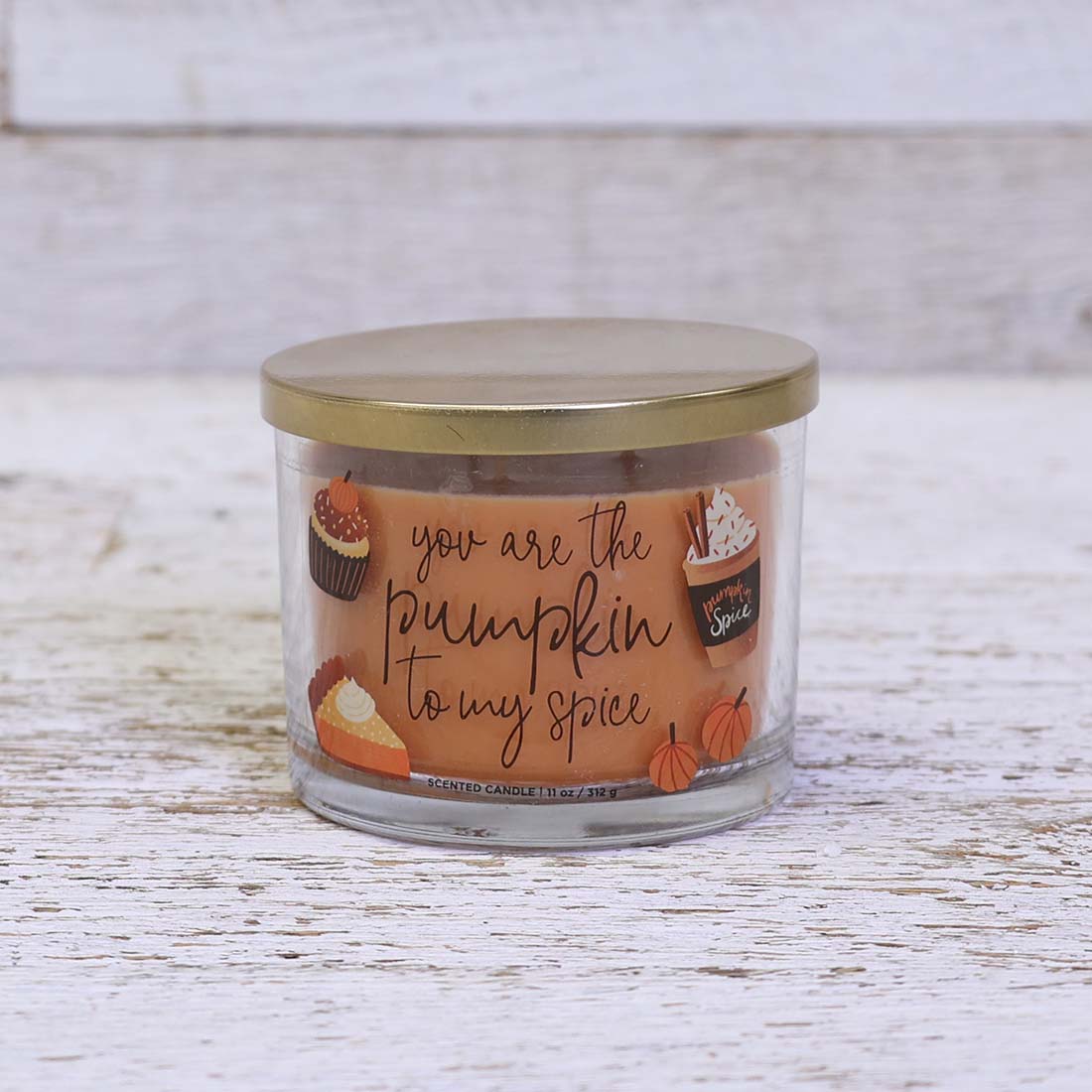 Pumpkin to My Spice Sentiment Candle - Cracker Barrel