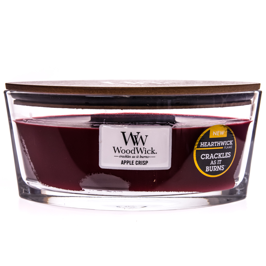 WoodWick reg; Apple Crisp HearthWick Flame reg; Candle Home Furniture