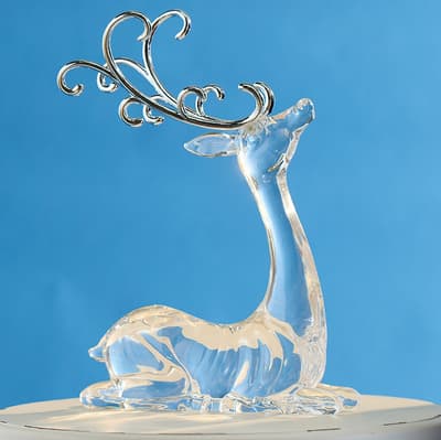 Laying Acrylic Reindeer