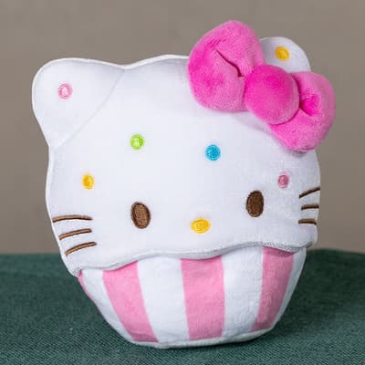 5" Hello Kitty Cupcake Plush