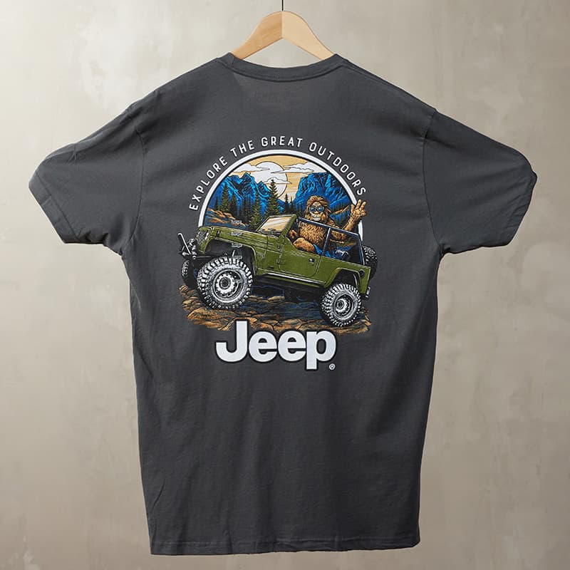 Jeep Sasquatch Tee - Cracker Barrel