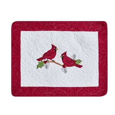 Cardinal Pieced Standard Sham