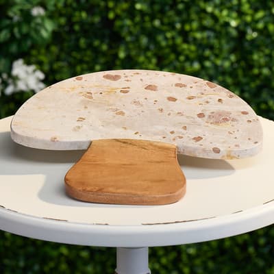 Marble Mushroom Cutting Board