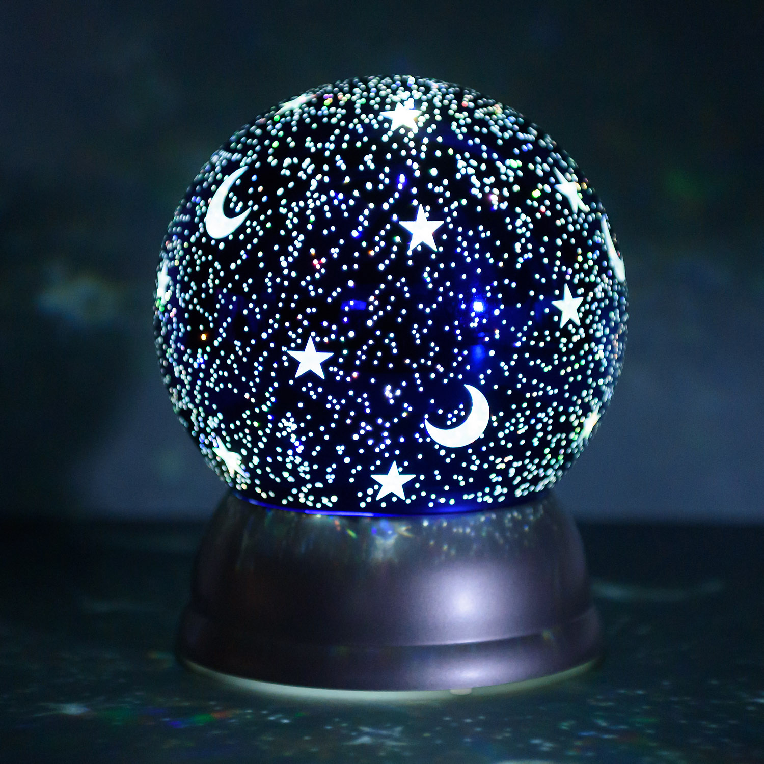 Moon and offers Back Glitter Globe Lantern