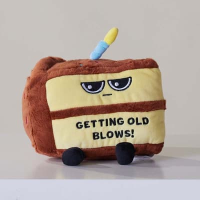 Getting Old Birthday Cake Plush