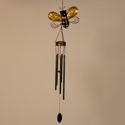 Solar Bee Wind Chime