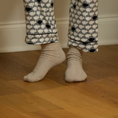 Cable Knit Socks
