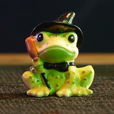 Frog Witch Mini Salt Shaker