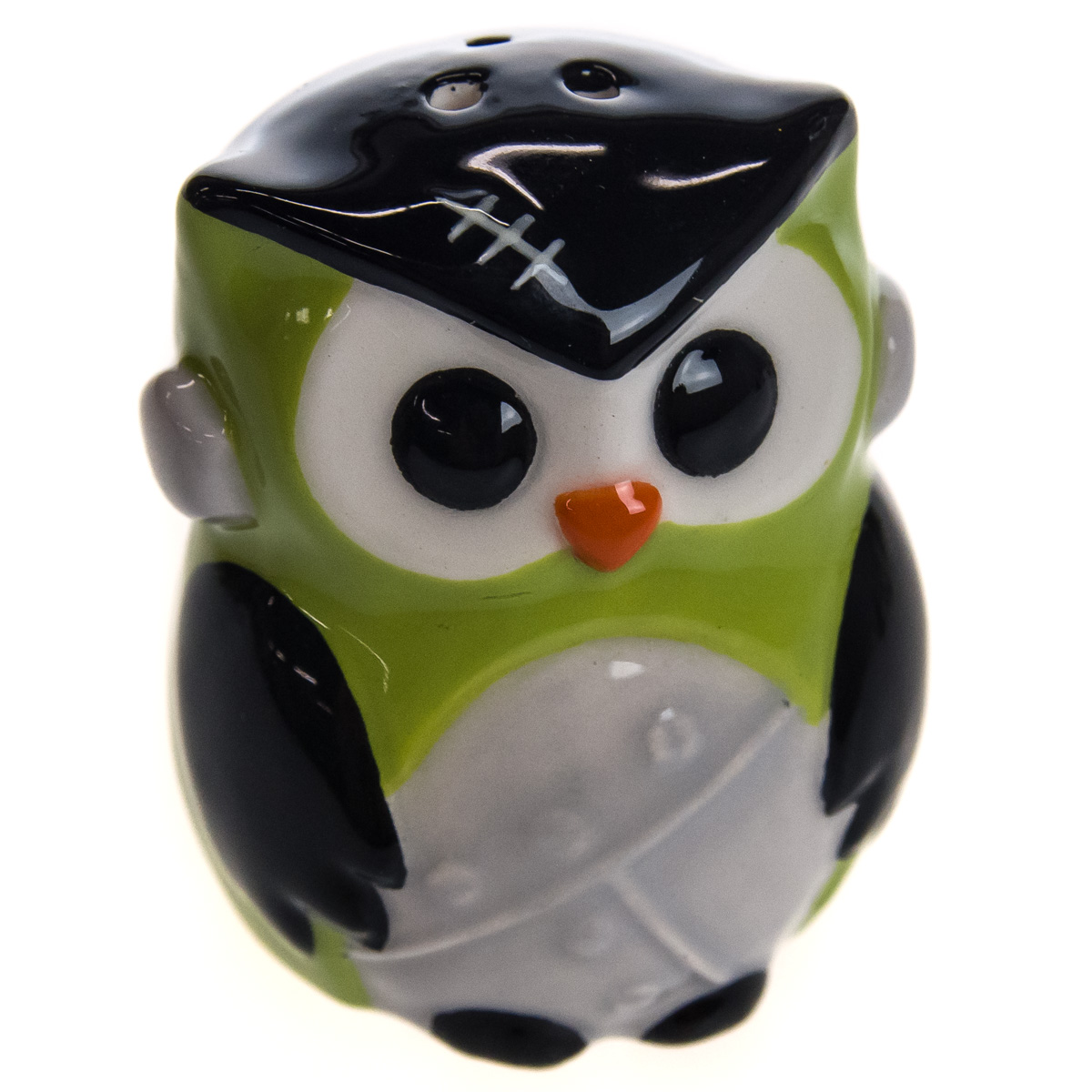 Stoneware Mini Frankenstein Owl Pepper Shaker Collections Holidays