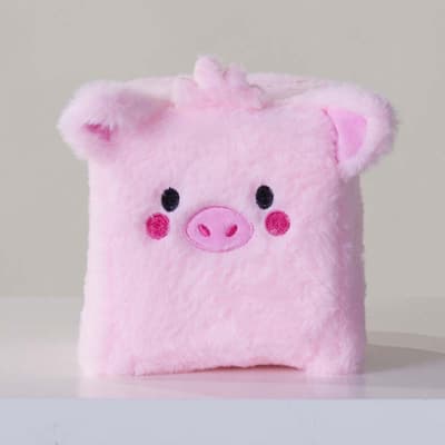 Pig Slow Rise Cube Plush