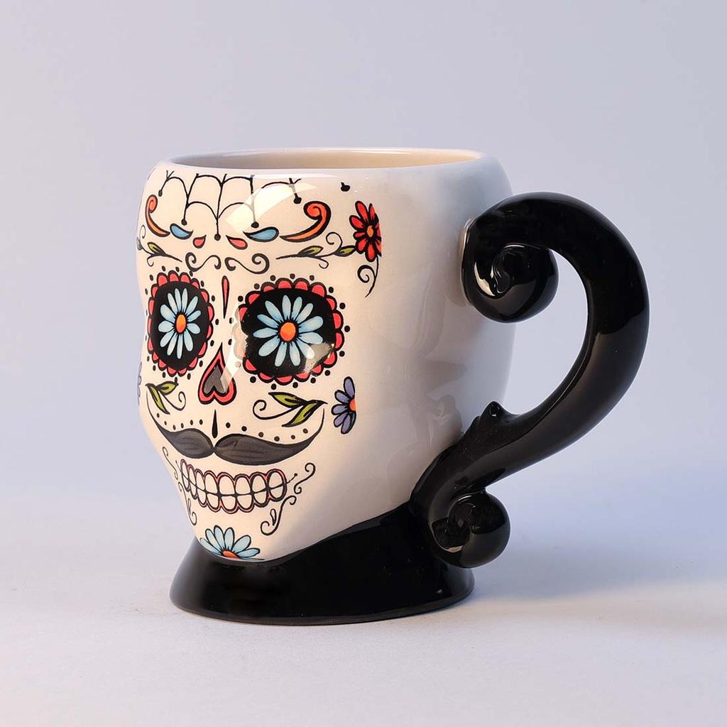 DUNCAN BQ SM SUGAR SKULL MUG