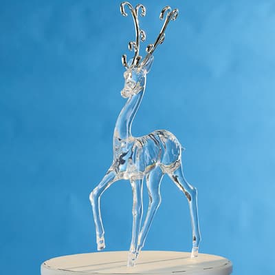 Standing Acrylic Reindeer