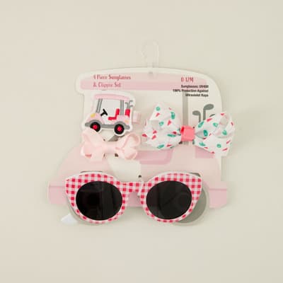 Infant Golf Clips and Sunglasses Set