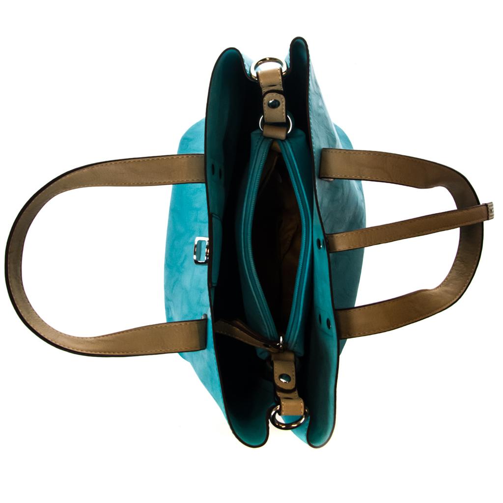 Teal 2 in 1 Bag Clothing Accessories Womens Handbags Wallets Cracker Barrel Old Country Store Cracker Barrel