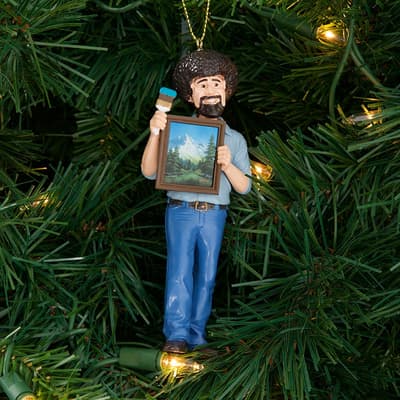 Bob Ross Ornament
