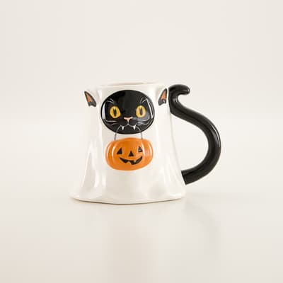 Ghost Cat Mug