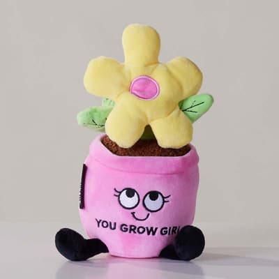You Grow Girl Flower Plush