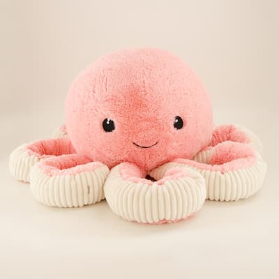 Jumbo Pink Octopus Plush