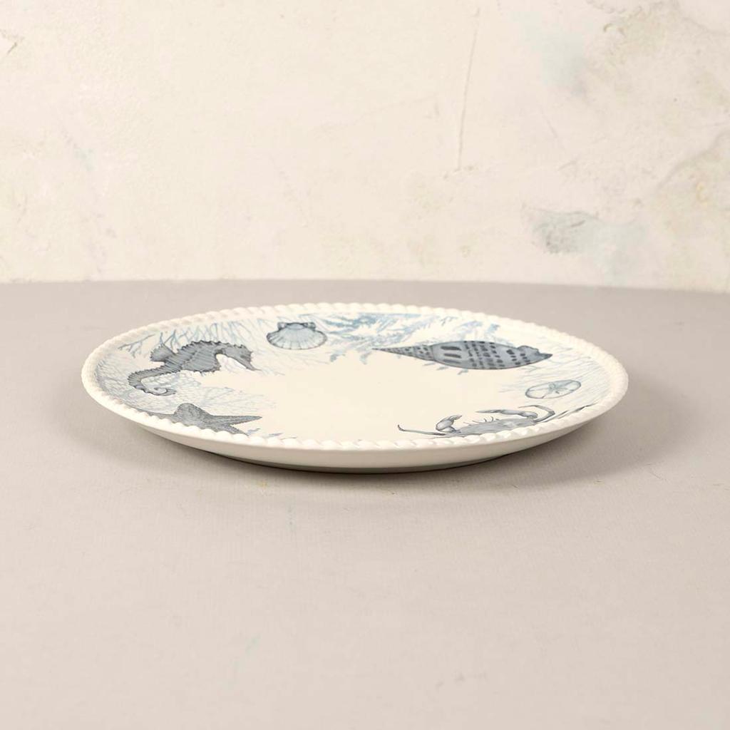 Stoneware Sea Creature Dinner Plate - Cracker Barrel