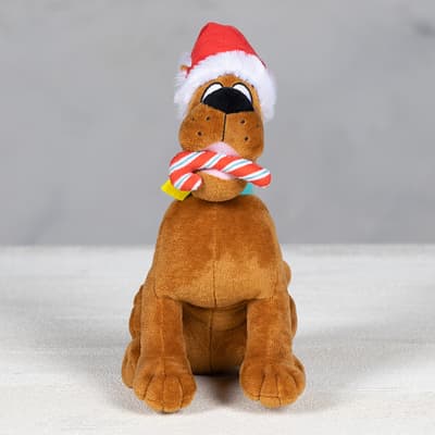 8 Inch Scooby Doo with Candy Cane Plush