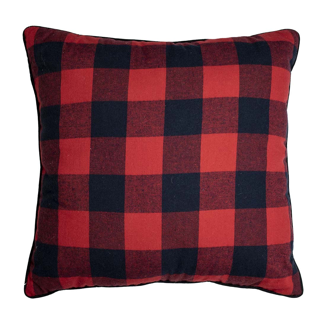 Donna Sharp Bear Campfire Red Decorative Pillow