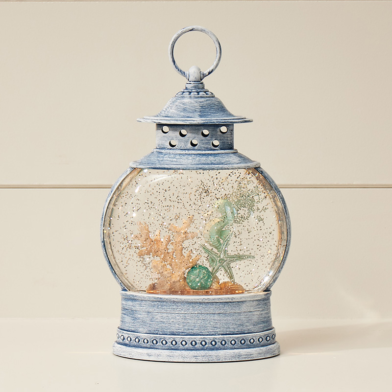 Seahorse Glitter Globe Cracker Barrel