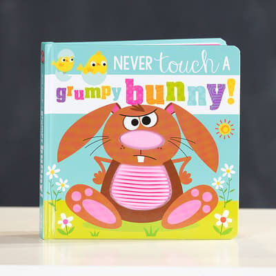 Never Touch A Grumpy Bunny Book