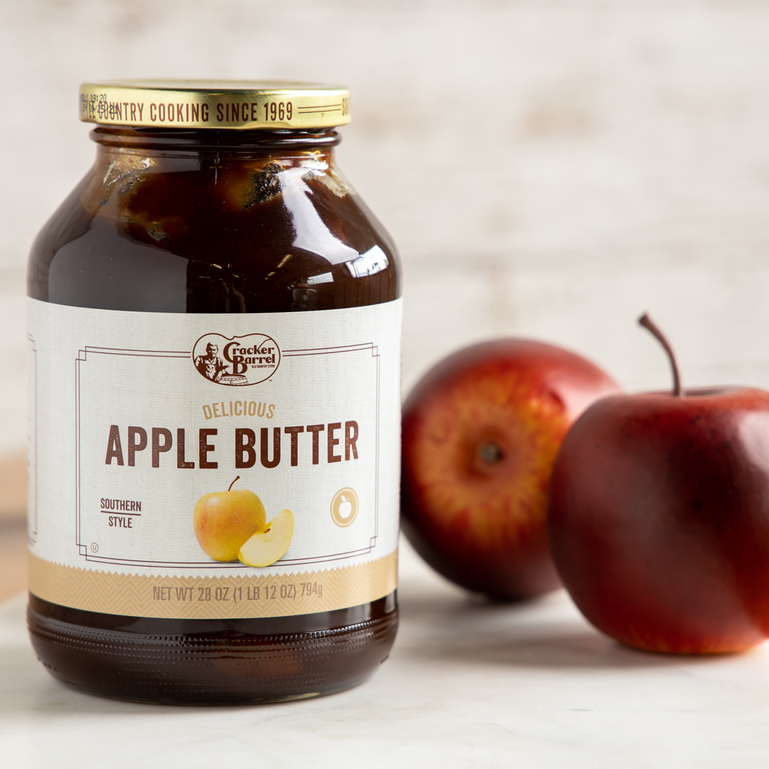 Natural Apple Butter - Cracker Barrel