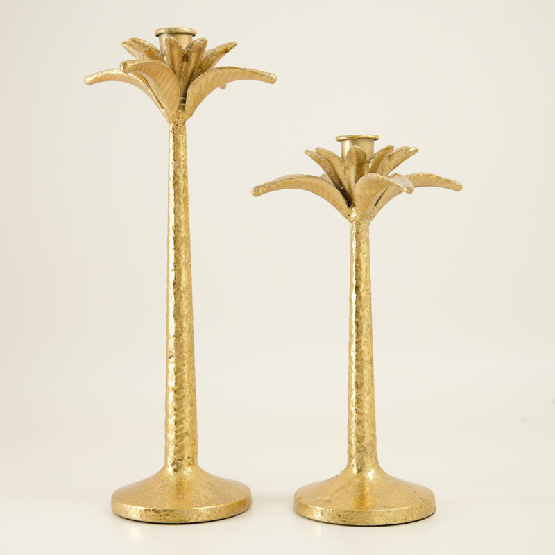 Cracker Barrel Palm Tree Candle Holder