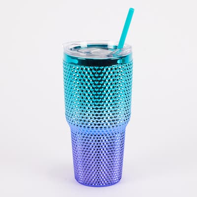 Christmas Lights 24 Oz. Tumbler with Straw - Cracker Barrel