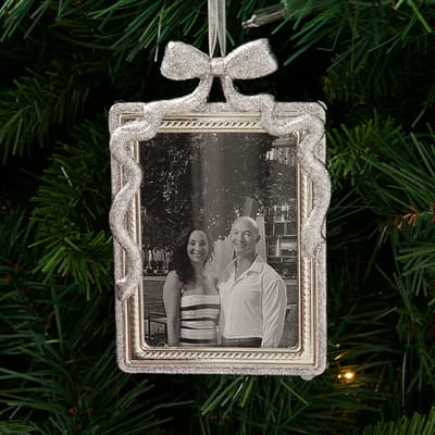 Ribbon Photo Frame Ornament