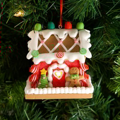 LED Gingerbread House Ornament - Gingerbread Man