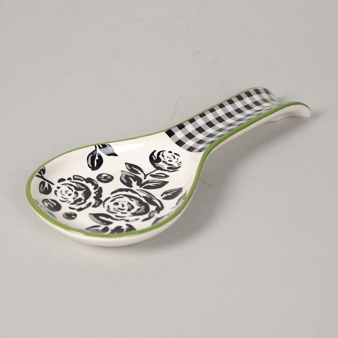 Stoneware Spoon Rest - Cracker Barrel