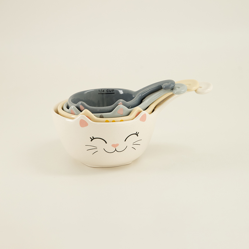 Cracker Barrel Cat Measuring Cups - Thumbnail 2