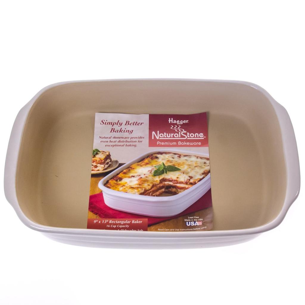 Haeger reg; NaturalStone trade; 12-Cup Muffin Pan