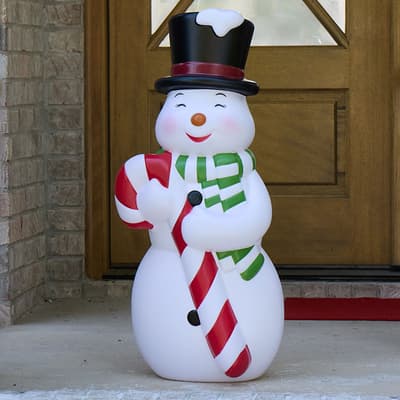 Snowman Blow Mold