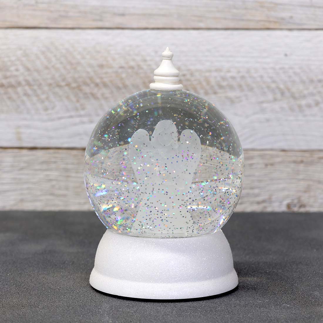Acrylic Angel Glitter Globe Snow Globe Cracker Barrel