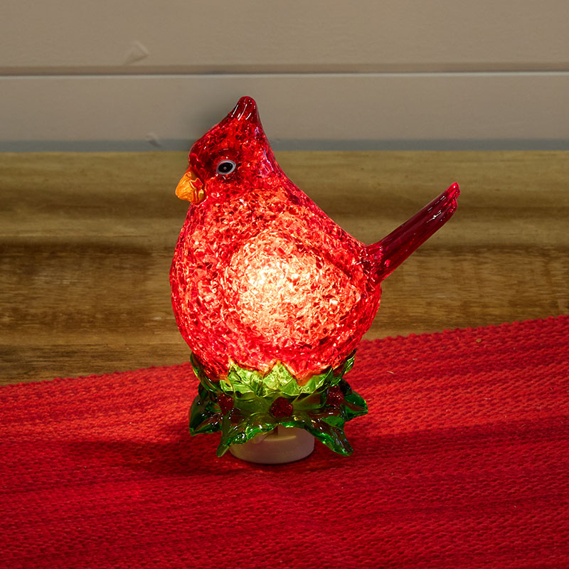 Christmas Cardinal Night Light - Cracker Barrel